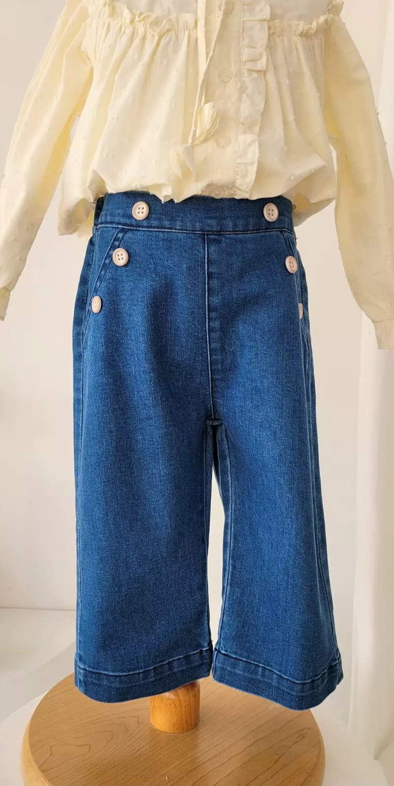 Hanacoco - Korean Children Fashion - #childrensboutique - Denim Pants - 3