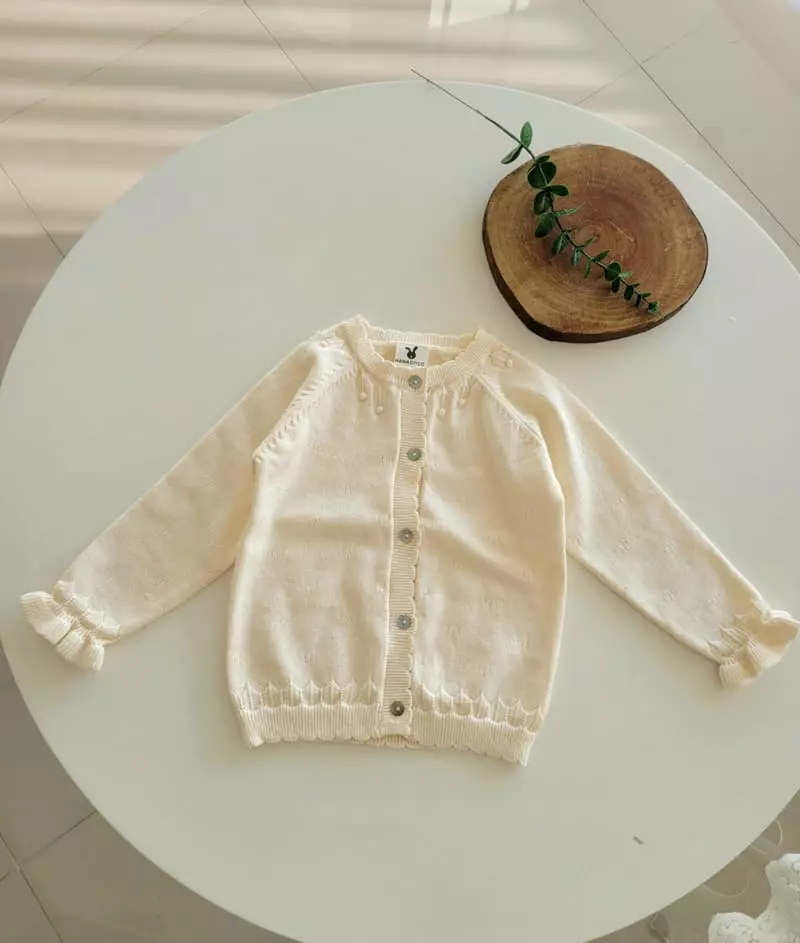 Hanacoco - Korean Children Fashion - #childrensboutique - Fommi Knit Cardigan