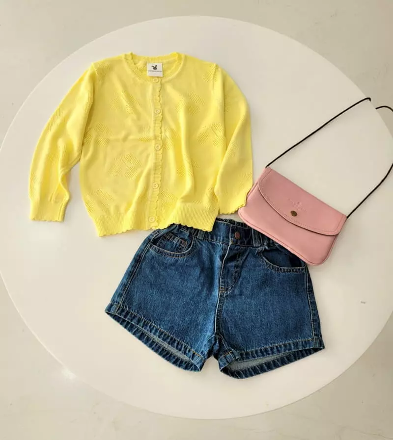 Hanacoco - Korean Children Fashion - #discoveringself - Short Jeans - 2