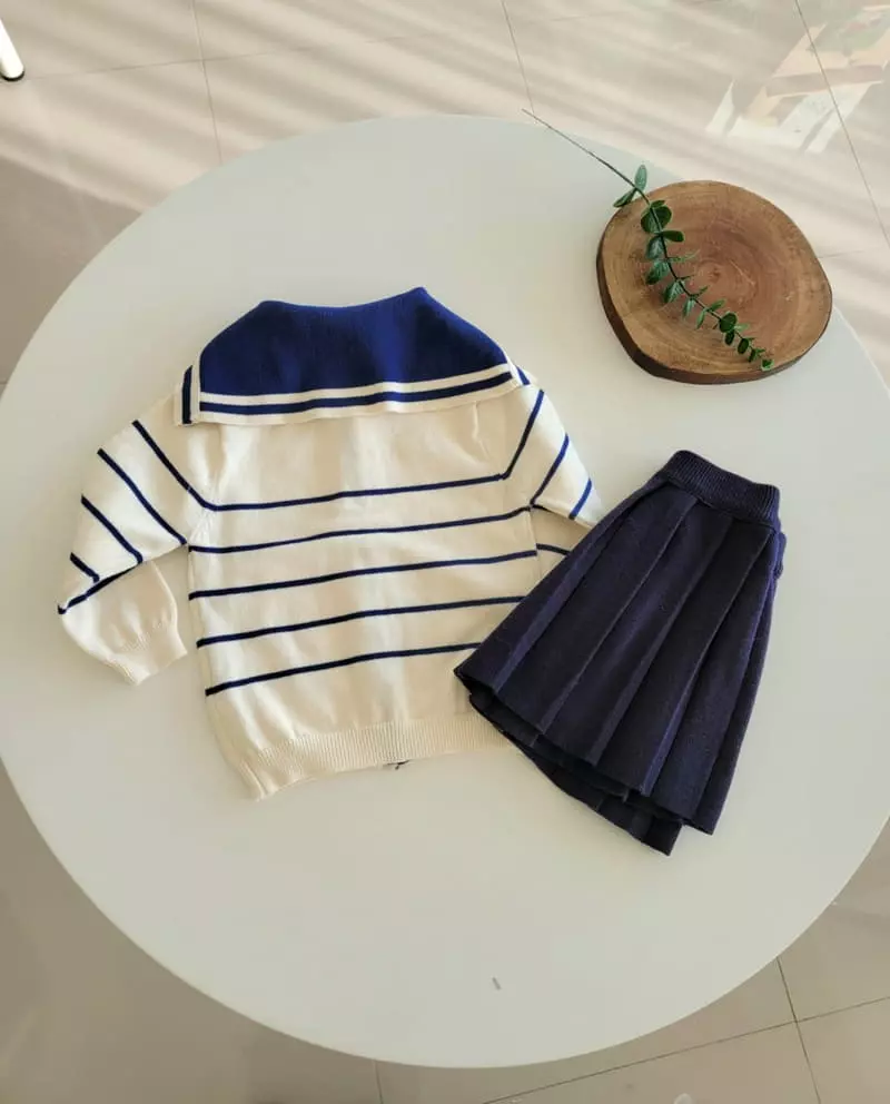 Hanacoco - Korean Children Fashion - #fashionkids - Sailor Cardigan - 3