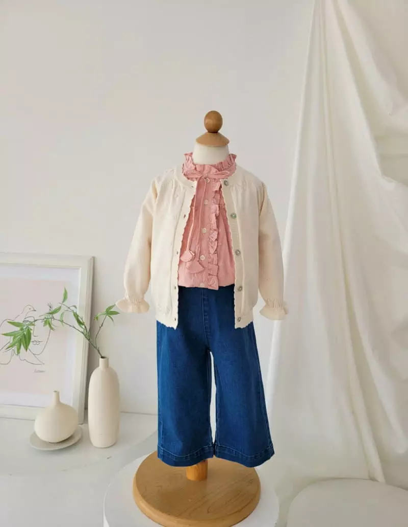Hanacoco - Korean Children Fashion - #kidsshorts - Fommi Knit Cardigan - 5