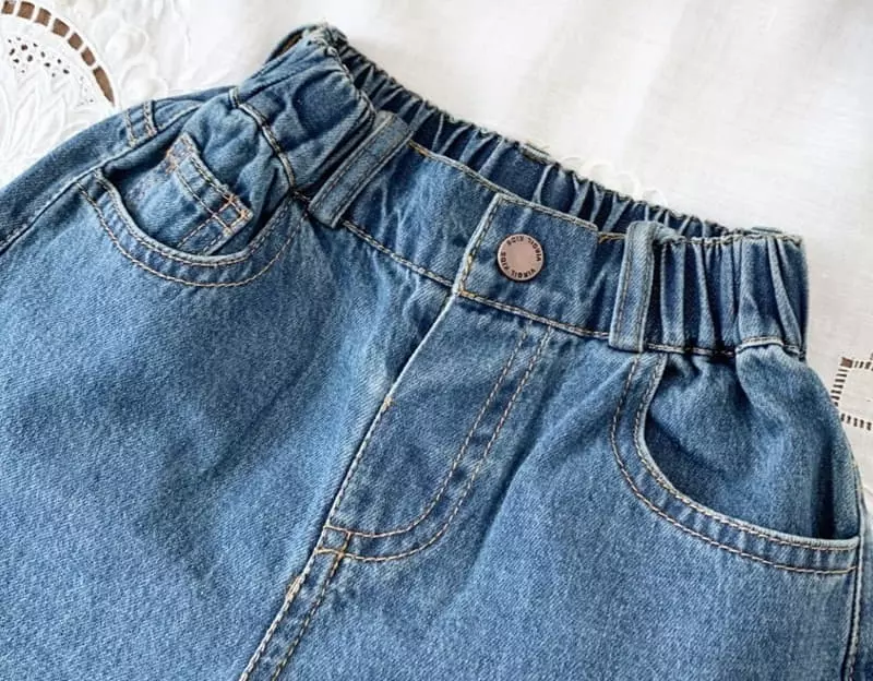 Hanacoco - Korean Children Fashion - #fashionkids - Short Jeans - 4