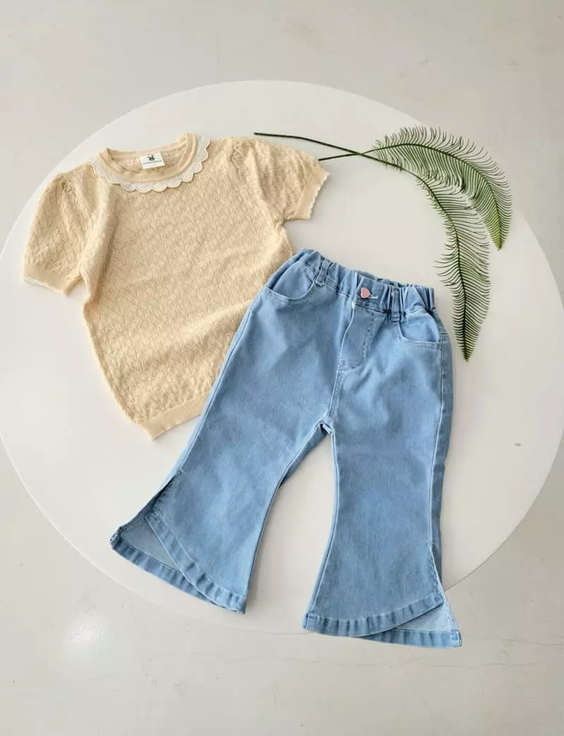 Hanacoco - Korean Children Fashion - #kidsstore - 7 Span Jeans - 6