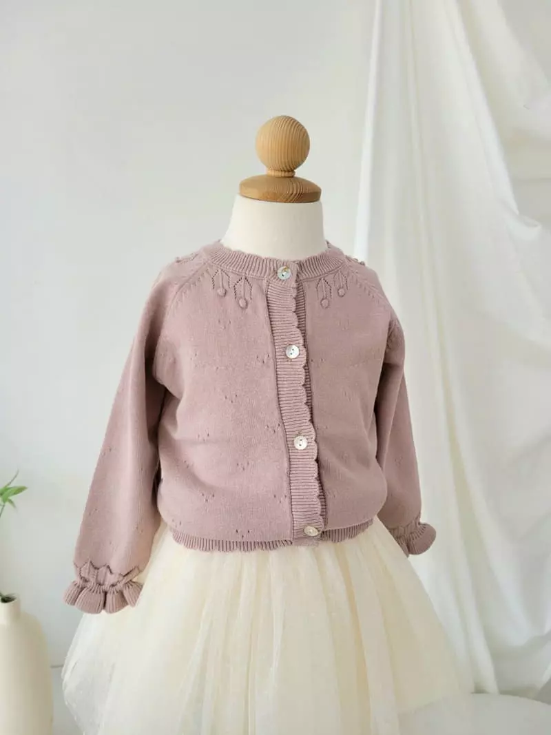 Hanacoco - Korean Children Fashion - #kidzfashiontrend - Fommi Knit Cardigan - 7