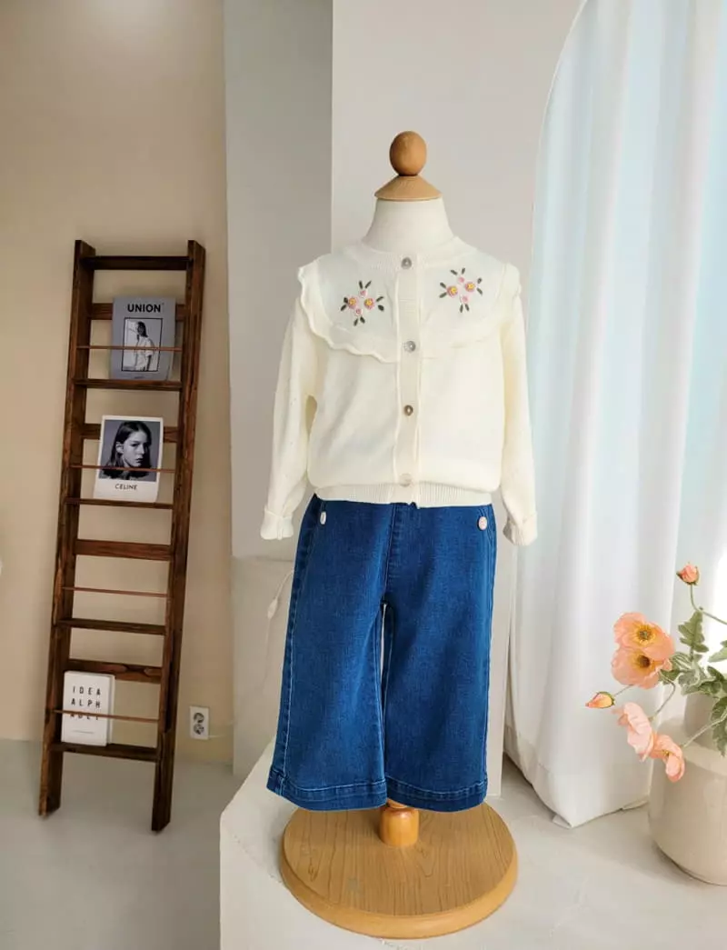 Hanacoco - Korean Children Fashion - #kidzfashiontrend - Coco Flower Cardigan - 5
