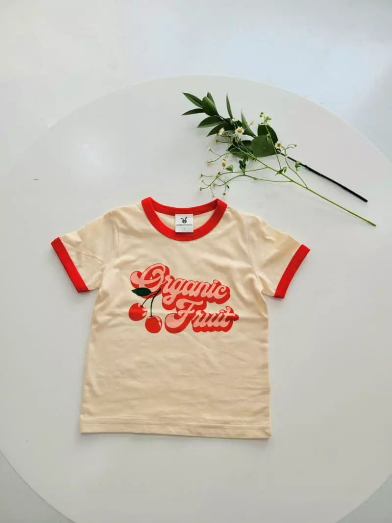 Hanacoco - Korean Children Fashion - #kidzfashiontrend - Cherry Tee - 3