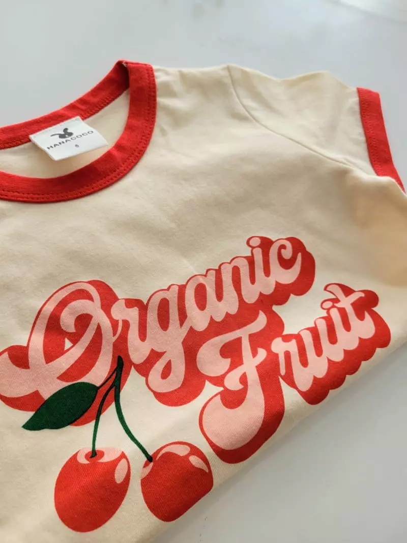 Hanacoco - Korean Children Fashion - #littlefashionista - Coco Cherry Tee
