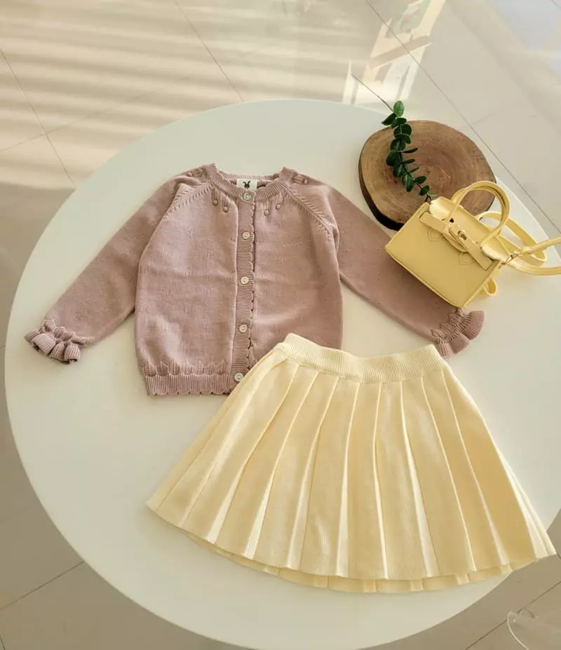 Hanacoco - Korean Children Fashion - #magicofchildhood - Fommi Knit Cardigan - 10