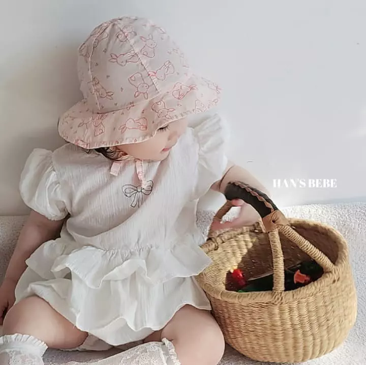 Han's - Korean Baby Fashion - #babyboutique - Bebe Cancan Frill Bodysuit - 12