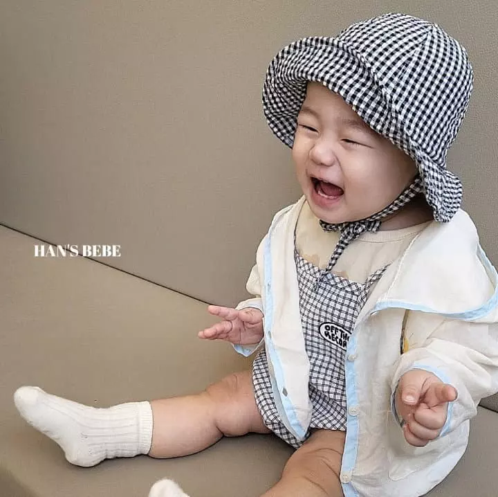Han's - Korean Baby Fashion - #babyboutiqueclothing - Bebe Bucket Hat - 2