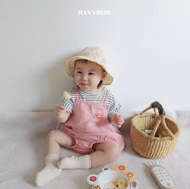 Han's - Korean Baby Fashion - #babyboutiqueclothing - Bebe Piping Bodysuit - 12