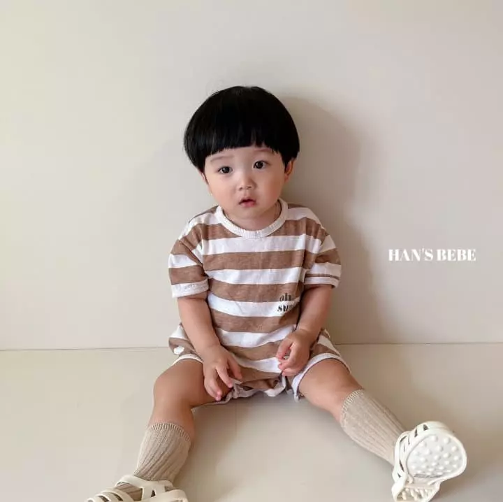 Han's - Korean Baby Fashion - #babyoutfit - Bebe Sunday Bodysuit - 3