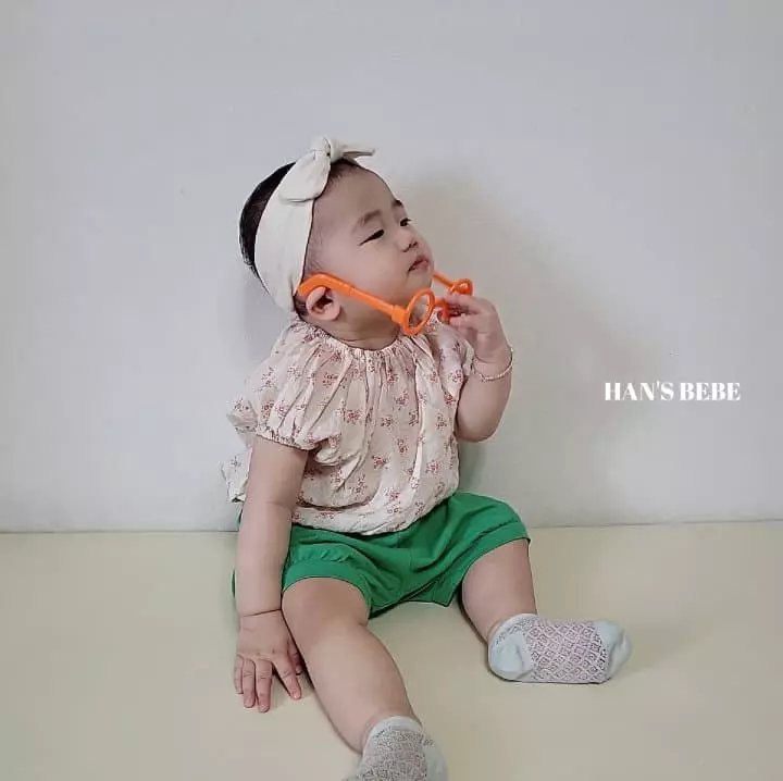 Han's - Korean Baby Fashion - #onlinebabyshop - Bebe Circle Pants - 7