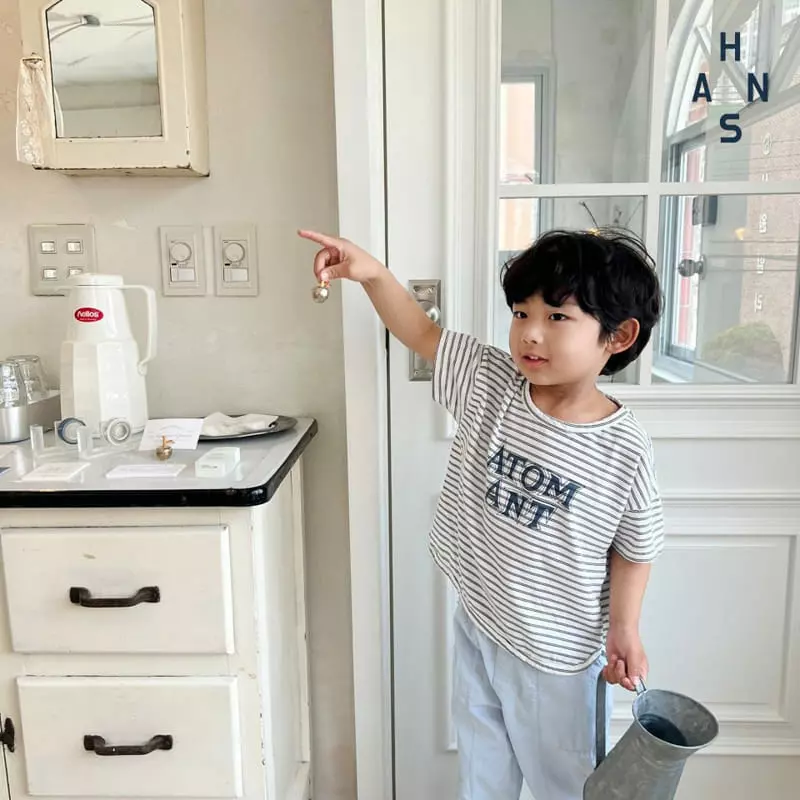 Han's - Korean Children Fashion - #Kfashion4kids - And Stripes Tee