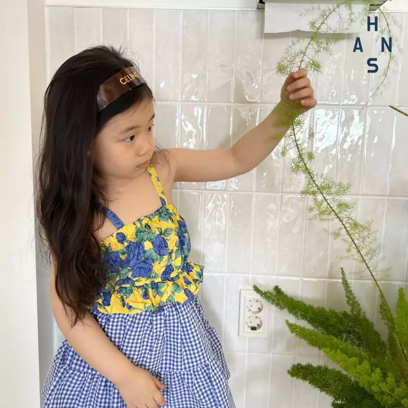 Han's - Korean Children Fashion - #childofig - Cherry Banding Sleeveless