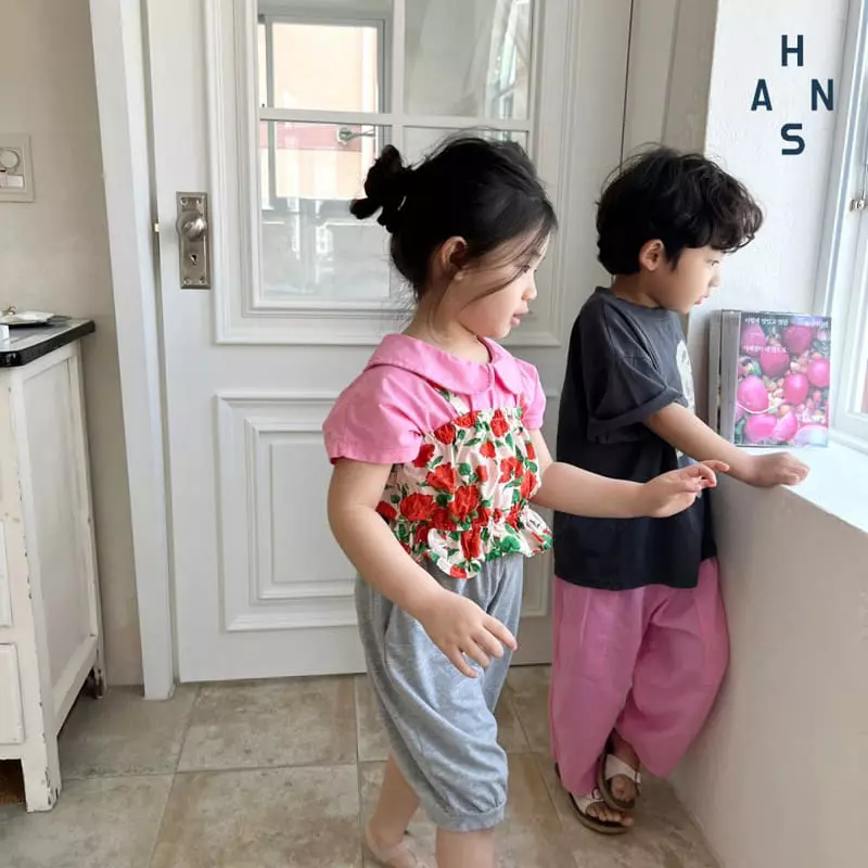 Han's - Korean Children Fashion - #designkidswear - Cherry Banding Sleeveless - 3