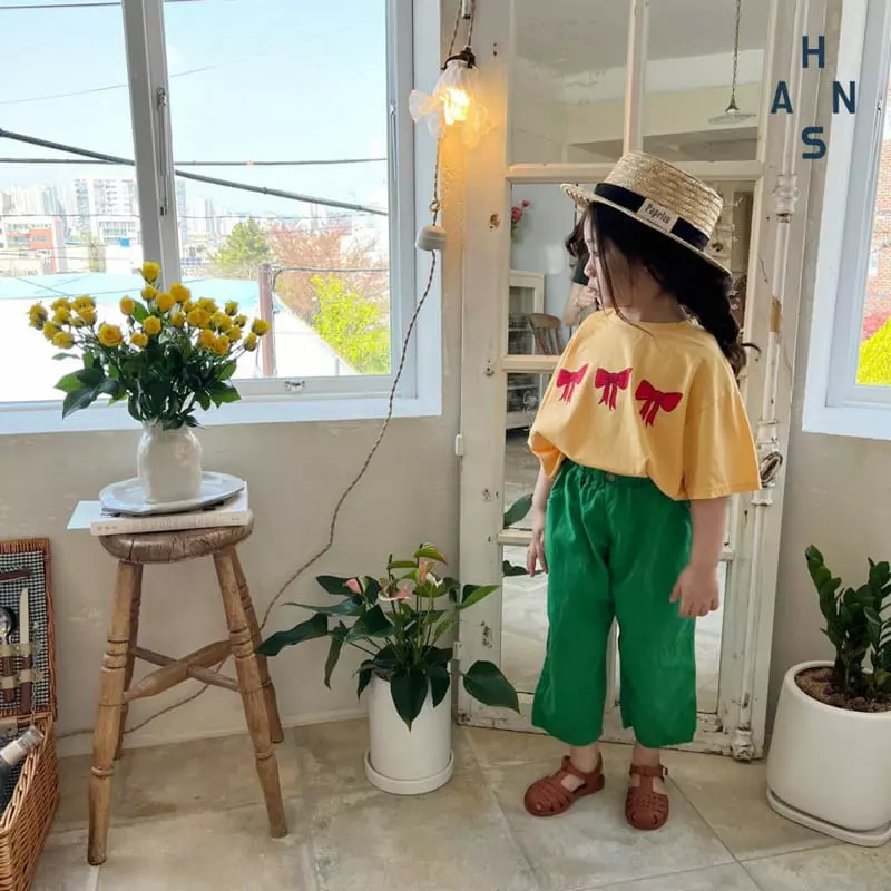 Han's - Korean Children Fashion - #fashionkids - Ribbon Tee - 5