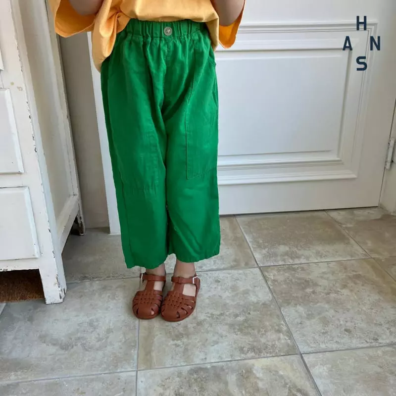Han's - Korean Children Fashion - #kidzfashiontrend - Big Pocket Pants - 10
