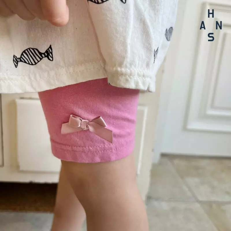 Han's - Korean Children Fashion - #kidzfashiontrend - Ribbon Leggings - 5