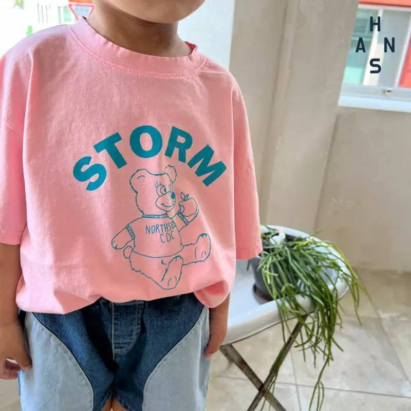 Han's - Korean Children Fashion - #minifashionista - Apple Bear Tee - 11