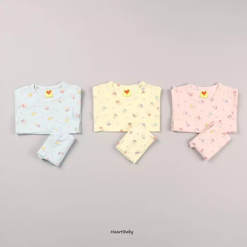 Heart Baby - Korean Children Fashion - #Kfashion4kids - Rabbit Easywear - 3