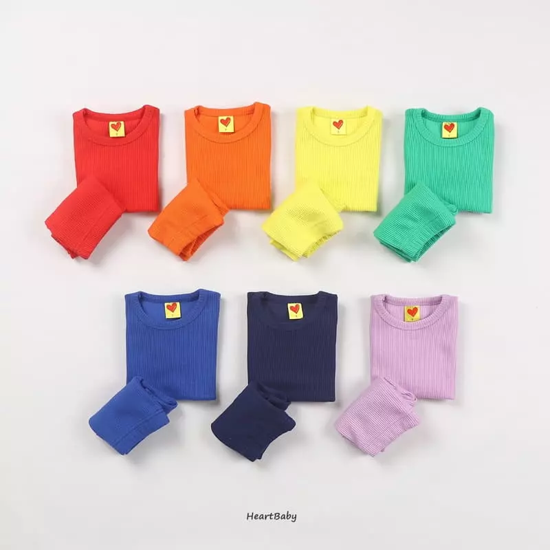 Heart Baby - Korean Children Fashion - #Kfashion4kids - Rainbow Easywear - 2