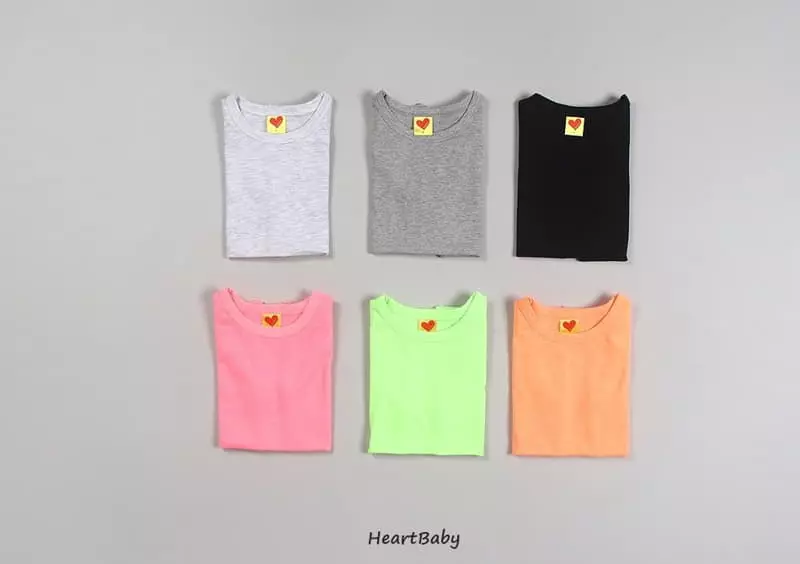 Heart Baby - Korean Children Fashion - #childofig - Layered Sleeveless