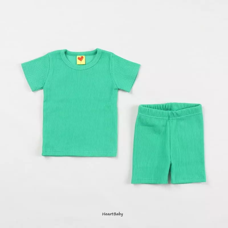 Heart Baby - Korean Children Fashion - #childrensboutique - Rainbow Easywear - 11