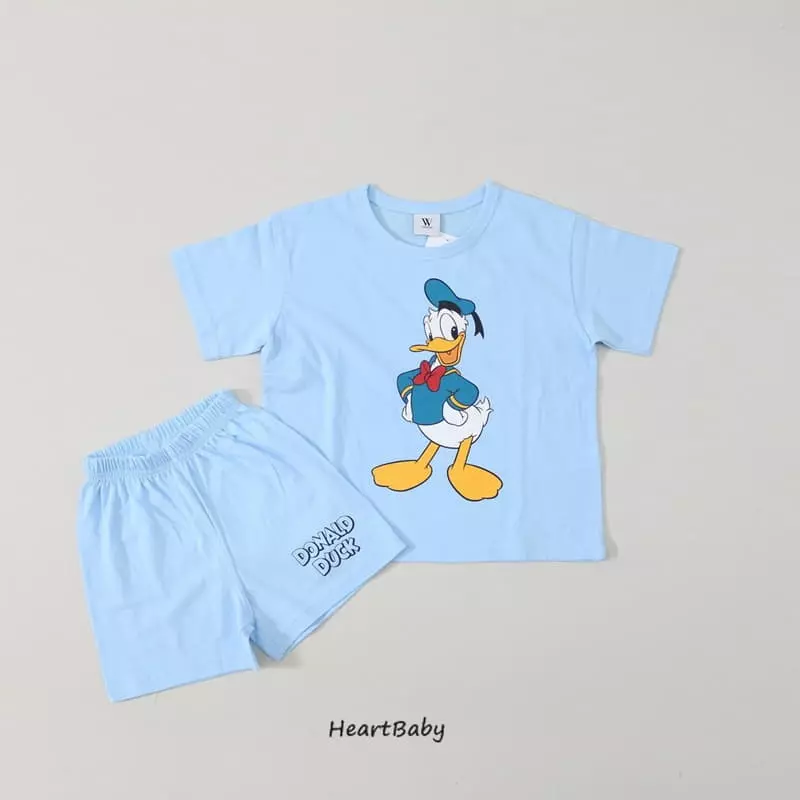 Heart Baby - Korean Children Fashion - #childrensboutique - M And Friends Top Bottom Set - 6