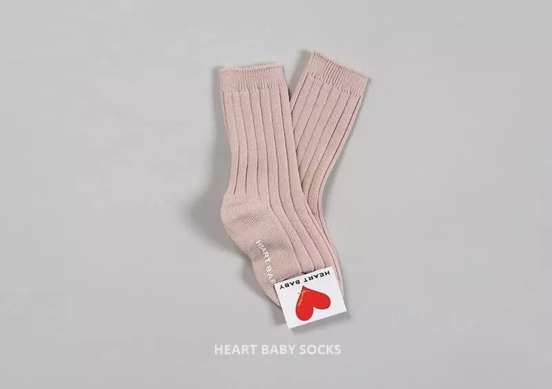 Heart Baby - Korean Children Fashion - #discoveringself - Pastel Socks - 2