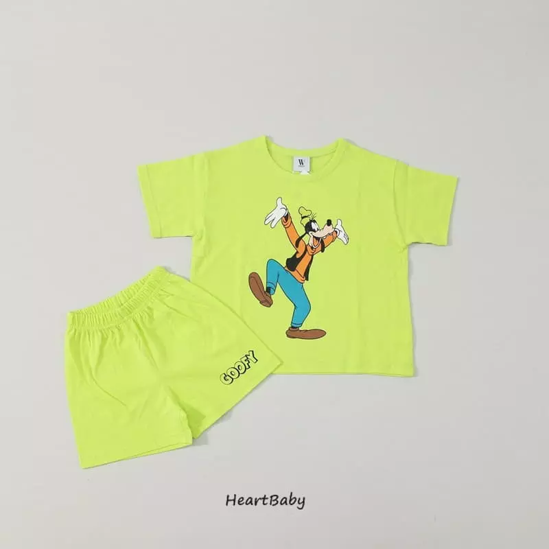 Heart Baby - Korean Children Fashion - #discoveringself - M And Friends Top Bottom Set - 8