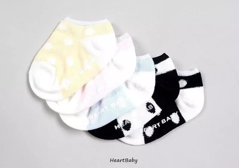 Heart Baby - Korean Children Fashion - #fashionkids - Dot Socks - 7