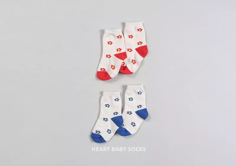 Heart Baby - Korean Children Fashion - #kidsstore - Daisy Socks - 7