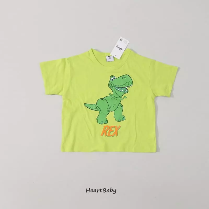 Heart Baby - Korean Children Fashion - #kidsstore - Toy Short Tee - 8