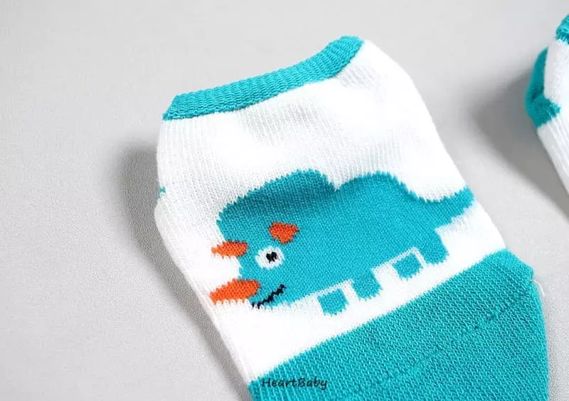 Heart Baby - Korean Children Fashion - #kidzfashiontrend - Dino Socks - 11