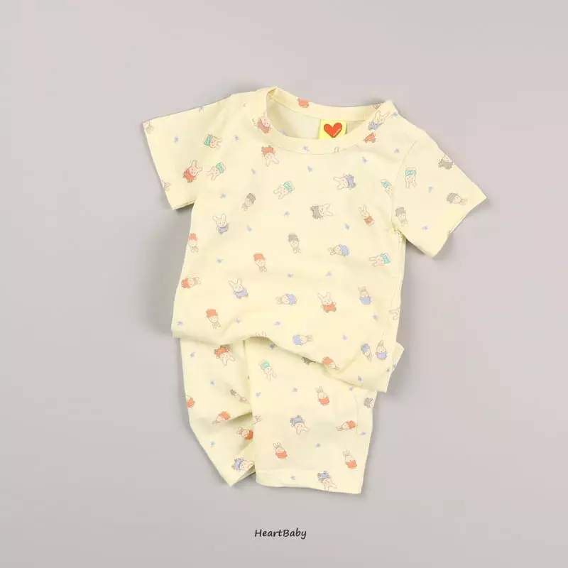 Heart Baby - Korean Children Fashion - #prettylittlegirls - Rabbit Easywear - 7