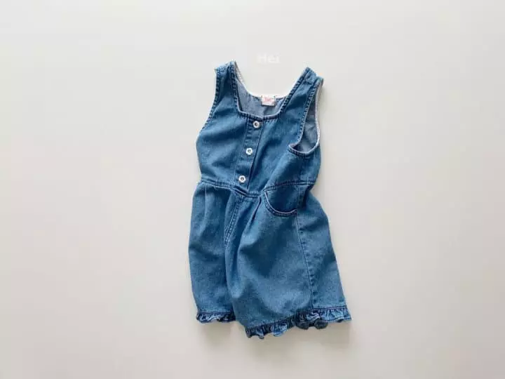 Hei - Korean Children Fashion - #childofig - Bonbon Ovearlls - 8