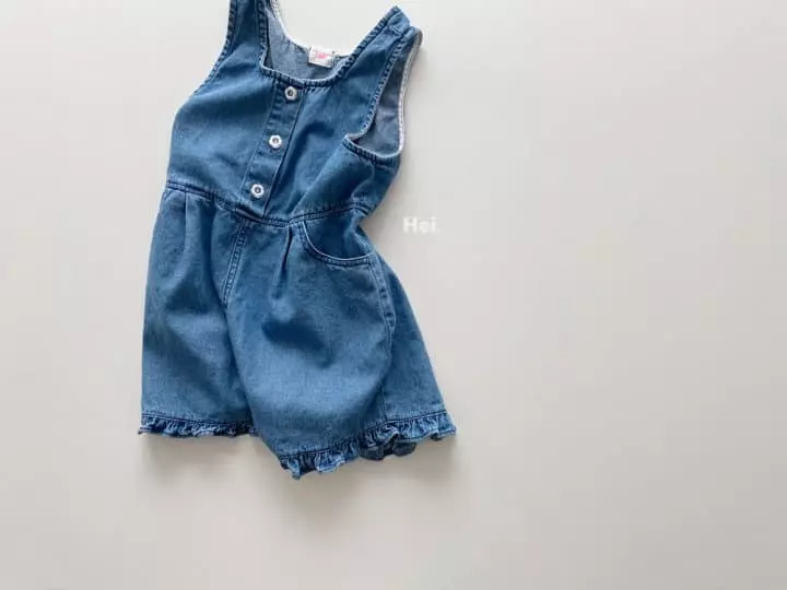 Hei - Korean Children Fashion - #childofig - Bonbon Ovearlls - 9