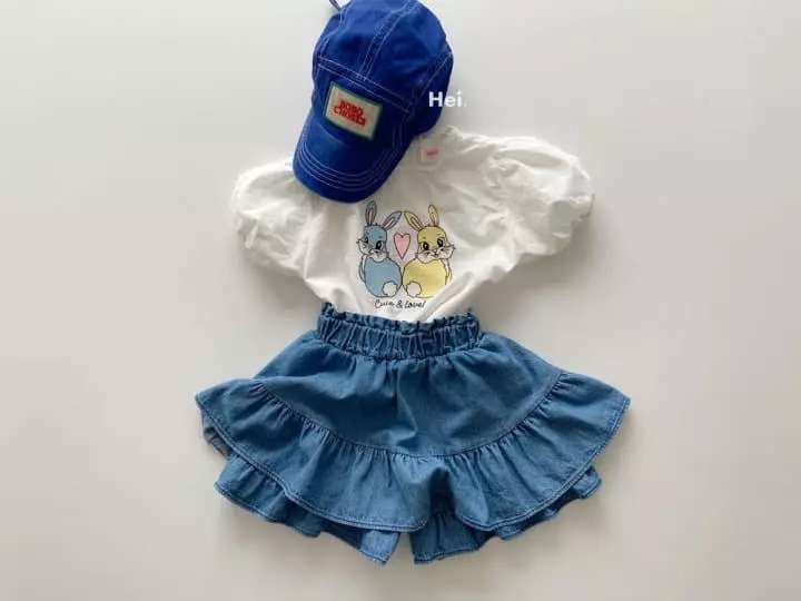 Hei - Korean Children Fashion - #fashionkids - Cancan Skirt Pants - 2