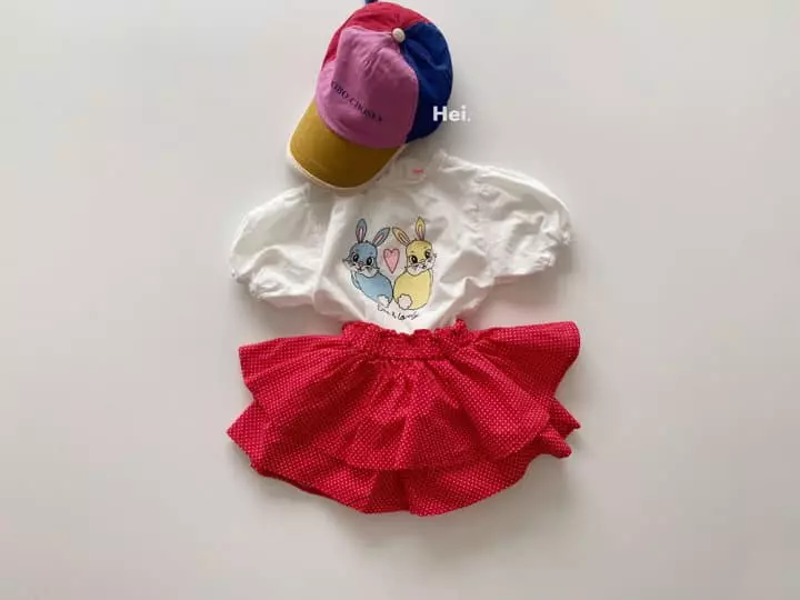 Hei - Korean Children Fashion - #fashionkids - Bunny Blouse - 4