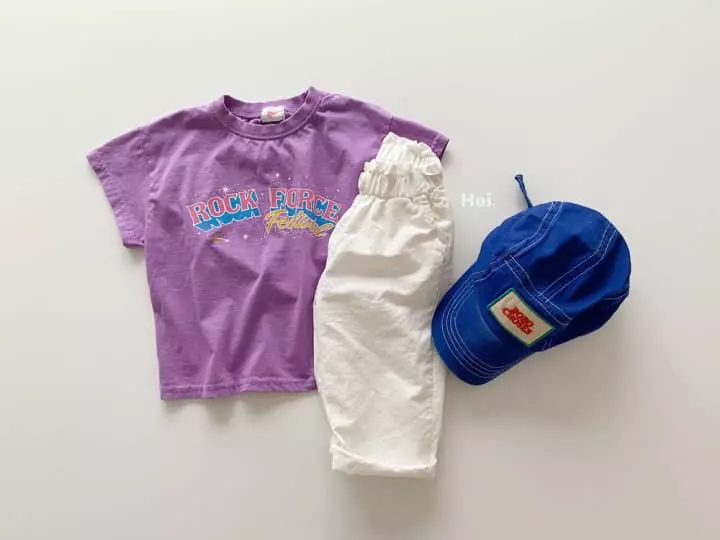 Hei - Korean Children Fashion - #kidsshorts - Play Tee - 4