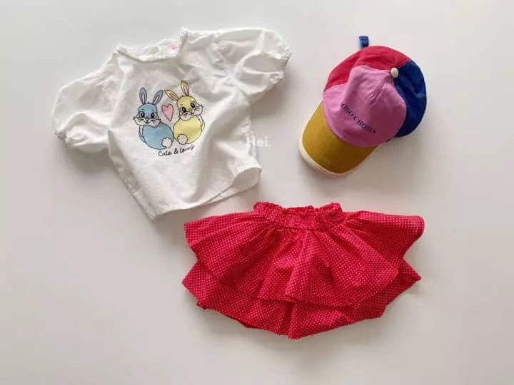 Hei - Korean Children Fashion - #kidsstore - Bunny Blouse - 5