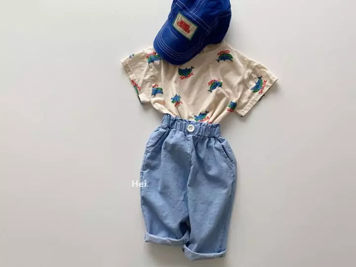 Hei - Korean Children Fashion - #kidzfashiontrend - Shirk Tee - 3