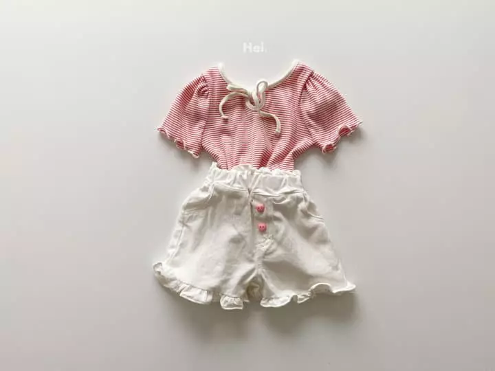 Hei - Korean Children Fashion - #kidzfashiontrend - Frill SHORts - 12