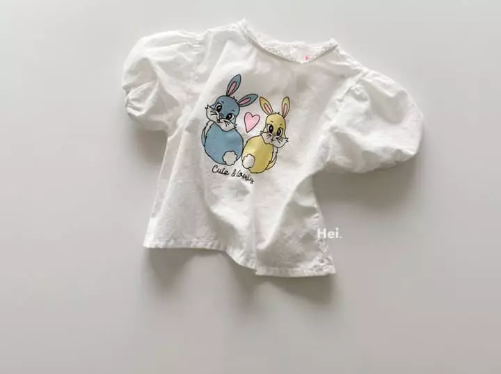 Hei - Korean Children Fashion - #littlefashionista - Bunny Blouse - 8