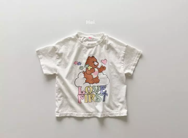 Hei - Korean Children Fashion - #magicofchildhood - Bear Long Tee