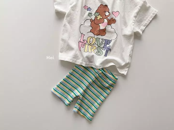 Hei - Korean Children Fashion - #stylishchildhood - Bear Long Tee - 6