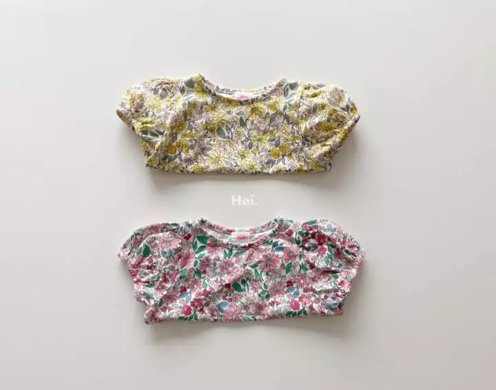 Hei - Korean Children Fashion - #stylishchildhood - Molly Puff Tee - 3