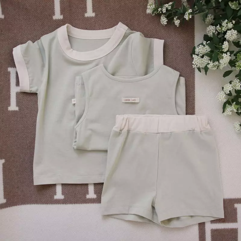 Here I Am - Korean Children Fashion - #childofig - Good Day Easywear Set - 6