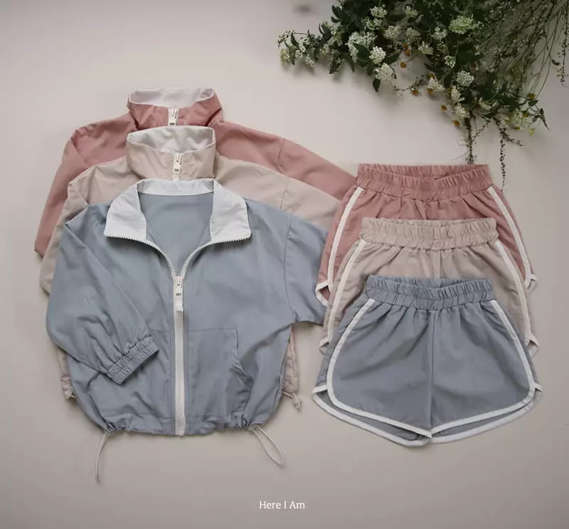 Here I Am - Korean Children Fashion - #childofig - Fairy Anorak Top Bottom Set - 7
